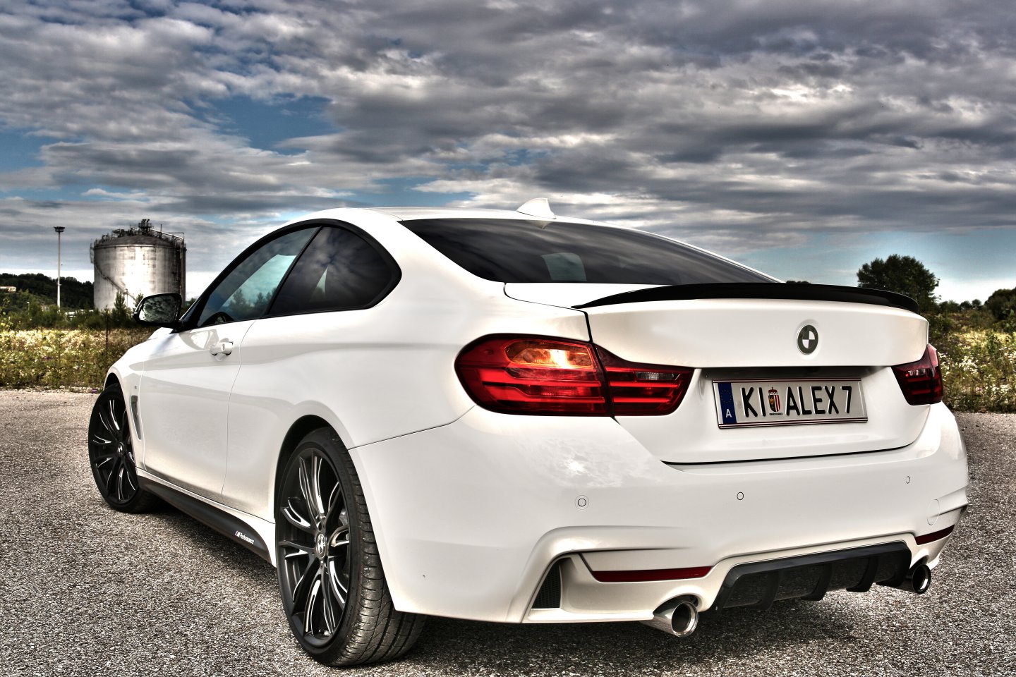 Meine "White Pearl" - BMW F32 428i ///M-Performance